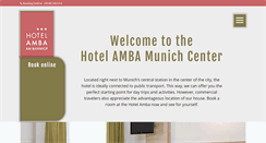 Desktop Screenshot of hotel-amba.de